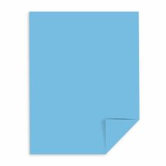 Astrobrights Lunar Blue - Smooth 8 ½ X 11 -65 lb. Cover (176 gsm) 