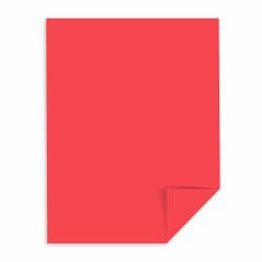 Astrobrights Rocket Red - Smooth 8 ½ X 11 -65 lb. Cover (176 gsm) 