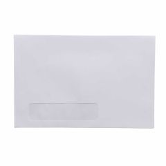 6x9 _White_Wove _Booklet_Window _24lb_Gum