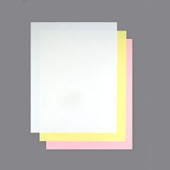 Carbonless - Xero/Form II  Three Part  (White, Canary, Pink ) - 11 X 17 Straight