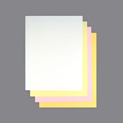 Carbonless - Superior  Four Part  (White, Canary, Pink, Gold ) - 8 ½ X 11 Straight
