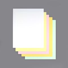 Carbonless - Superior  Five Part  (Gold, Pink, Canary, Green, White ) - 11 X 17 Reverse