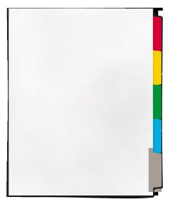 Reverse_CollatedTabs_Multicolored_White_5Tabs_11X8½_90lbI