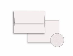 Aspire Petallics A-7 Snow Willow Metallic Announcement 80 lb.  - No Window, Gum Flap