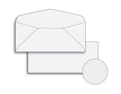 Royal Sundance Envelopes White - Fiber No. 10 - 24 lb. (90 gsm) Gum Flap