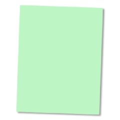 Carbonless - Superior  One Part  (Green ) - 8 ½ X 11 Coated Back