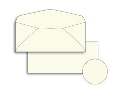 Environment Envelopes PC 100 Natural - Smooth No. 10 - 80 lb. (118 gsm) Peel & Seal Flap
