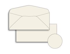 Classic Crest Envelopes Antique Gray - Smooth No. 10 - 80 lb. (118 gsm) Peel & Seal Flap