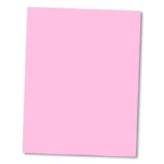 Carbonless - Superior  One Part  (Pink ) - 8 ½ X 11 Coated Back