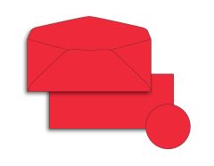 Astrobrights Envelopes Re-Entry Red - Smooth No. 10 - 60 lb. (89 gsm) Gum Flap