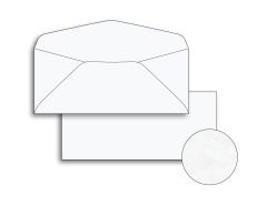 Eames Painting Paper Collection Envelopes Eames Solar White - Vellum No. 10 - 80 lb. (118 gsm) Peel & Seal Flap