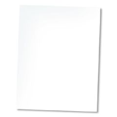 Carbonless - Superior  One Part  (White ) - 8 ½ X 11 Coated Front Tag