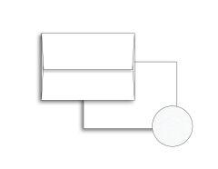 Neutech PS Envelopes Ultra White - Wove A-2 - 24 lb. (90 gsm) Gum Flap