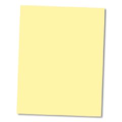 Carbonless - Superior  One Part  (Canary ) - 8 ½ X 11 Coated Back