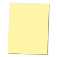 Carbonless - Superior  One Part  (Canary ) - 8 ½ X 14 Coated Back