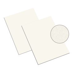 White Colour 10PT Thickness 50 Sheets 8.5 X 11 CARDSTOCK Cover Coated 1 Side SEMI-Gloss Finish 190 GSM